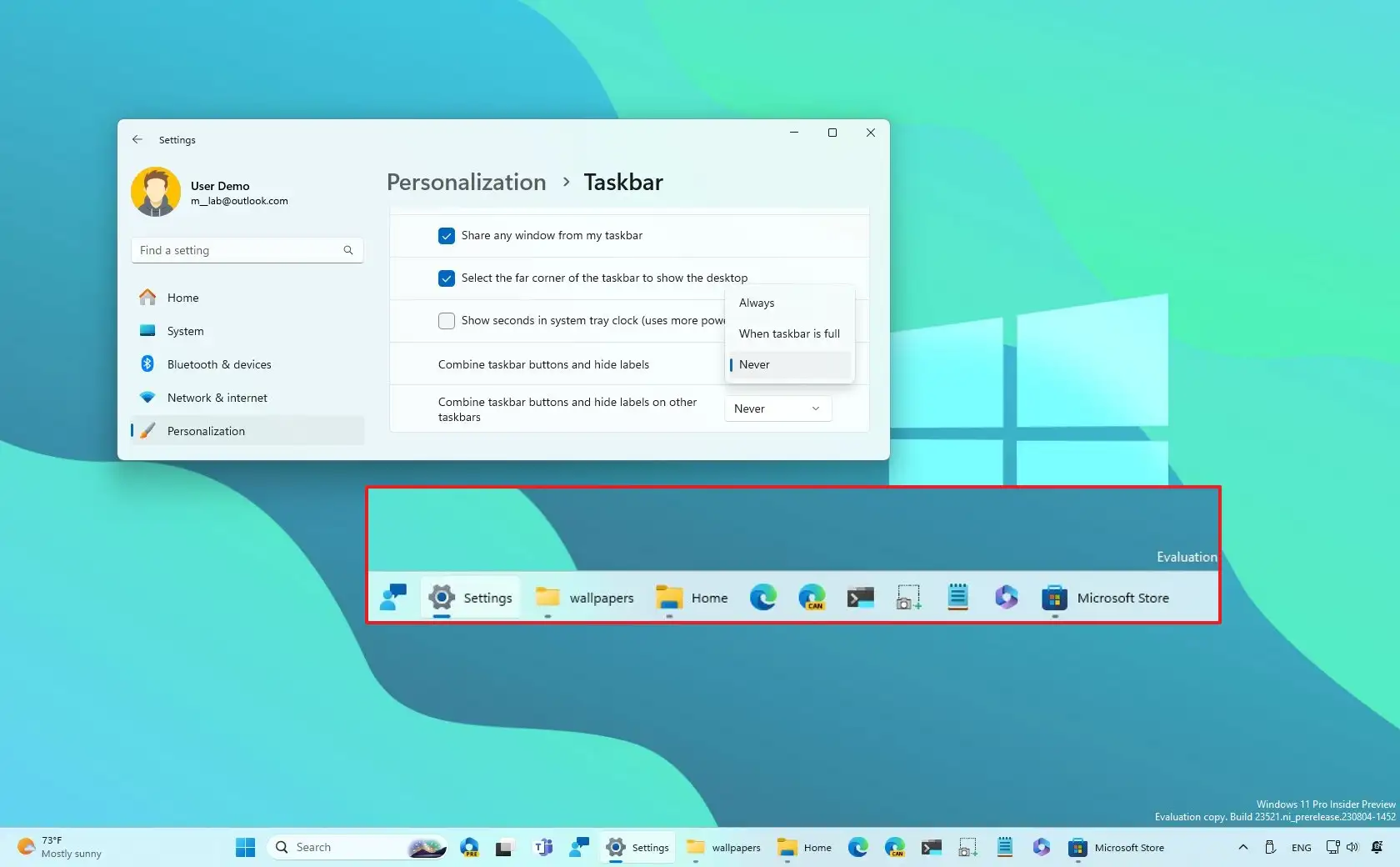 Cách hiện nhãn Taskbar trên Windows 11 MinhPC Thủ thuật máy tính và