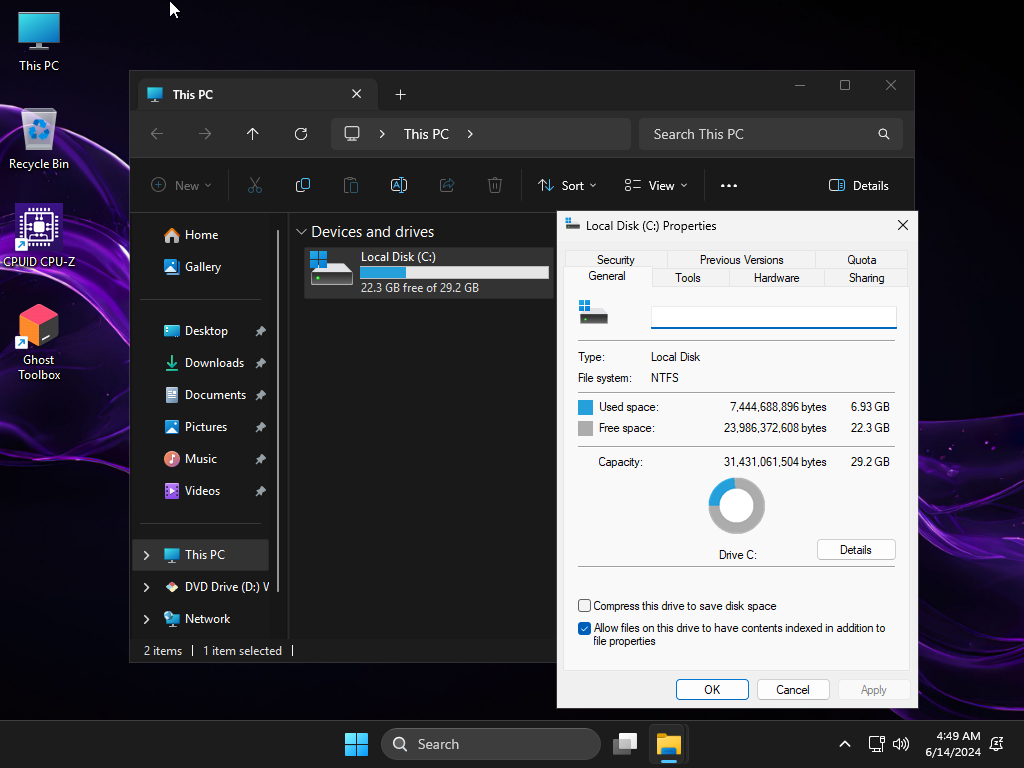 Windows 11 Pro Lite V24H2 Build 26100 1742 By Ghost Spectre MinhPC