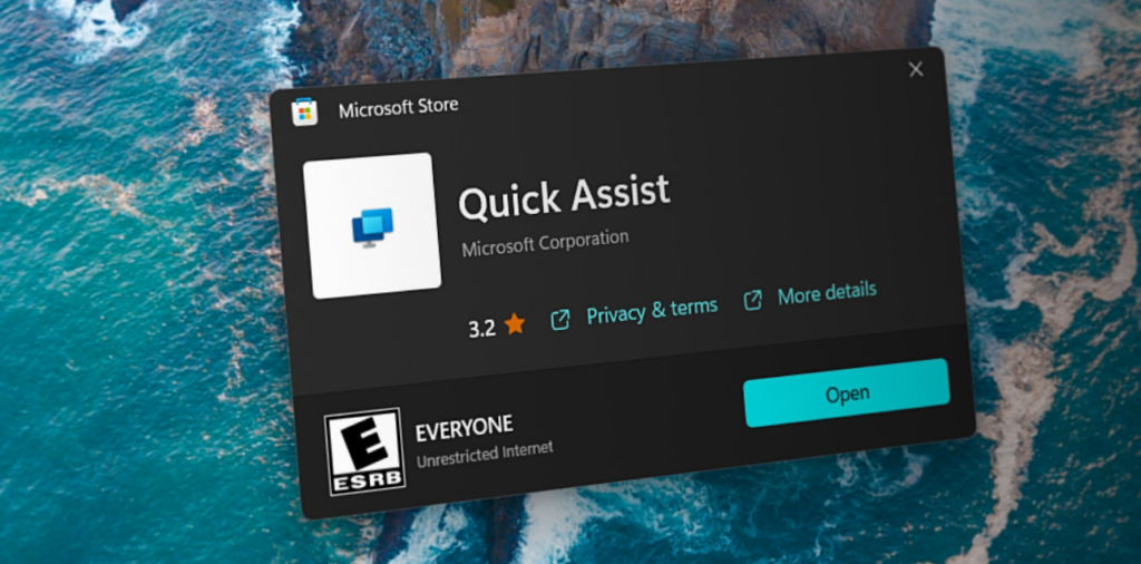 Microsoft cập nhật Quick Assist cho Windows 11 v22H2 và các phiên bản Windows cũ