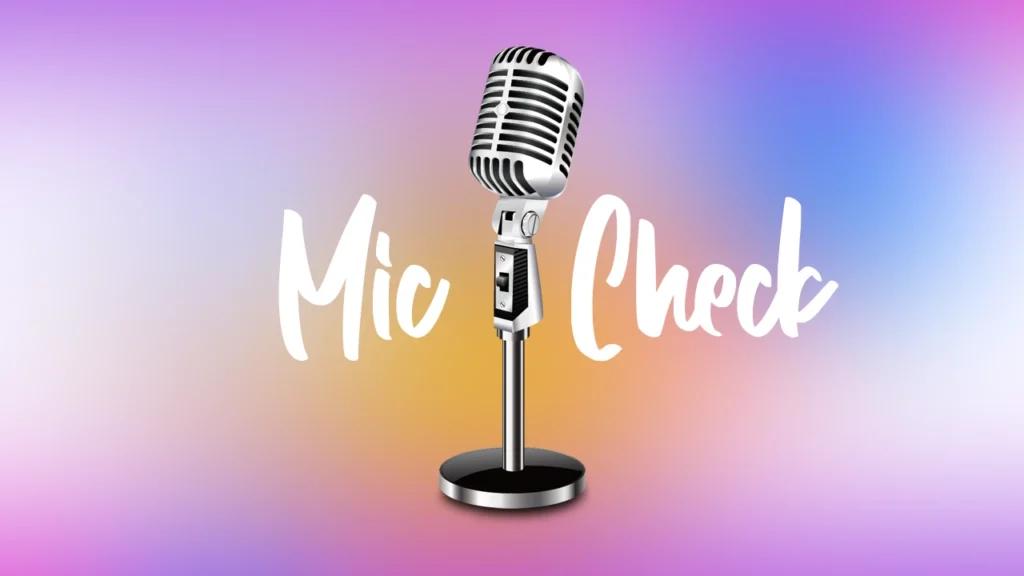 Adobe Mic Check - Tiện ích kiểm tra micro miễn phí của Adobe