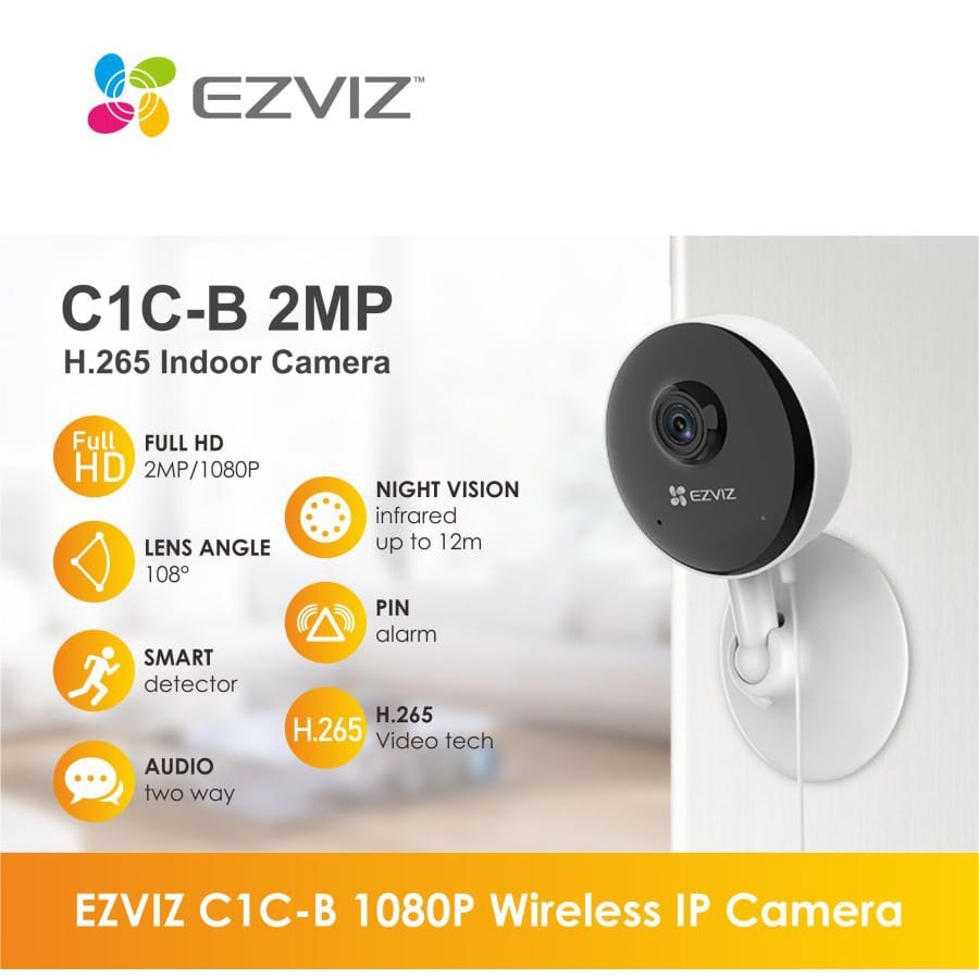 Camera WiFi EZVIZ C1C-B 1080P - Camera wifi Đồng Tháp