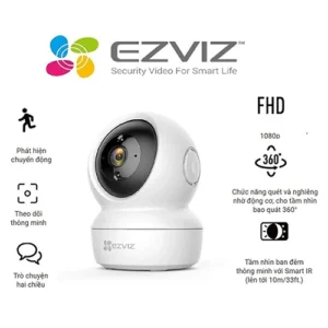 Camera wifi EZVIZ H6C 1080P xoay 360, đàm thoại 2 chiều