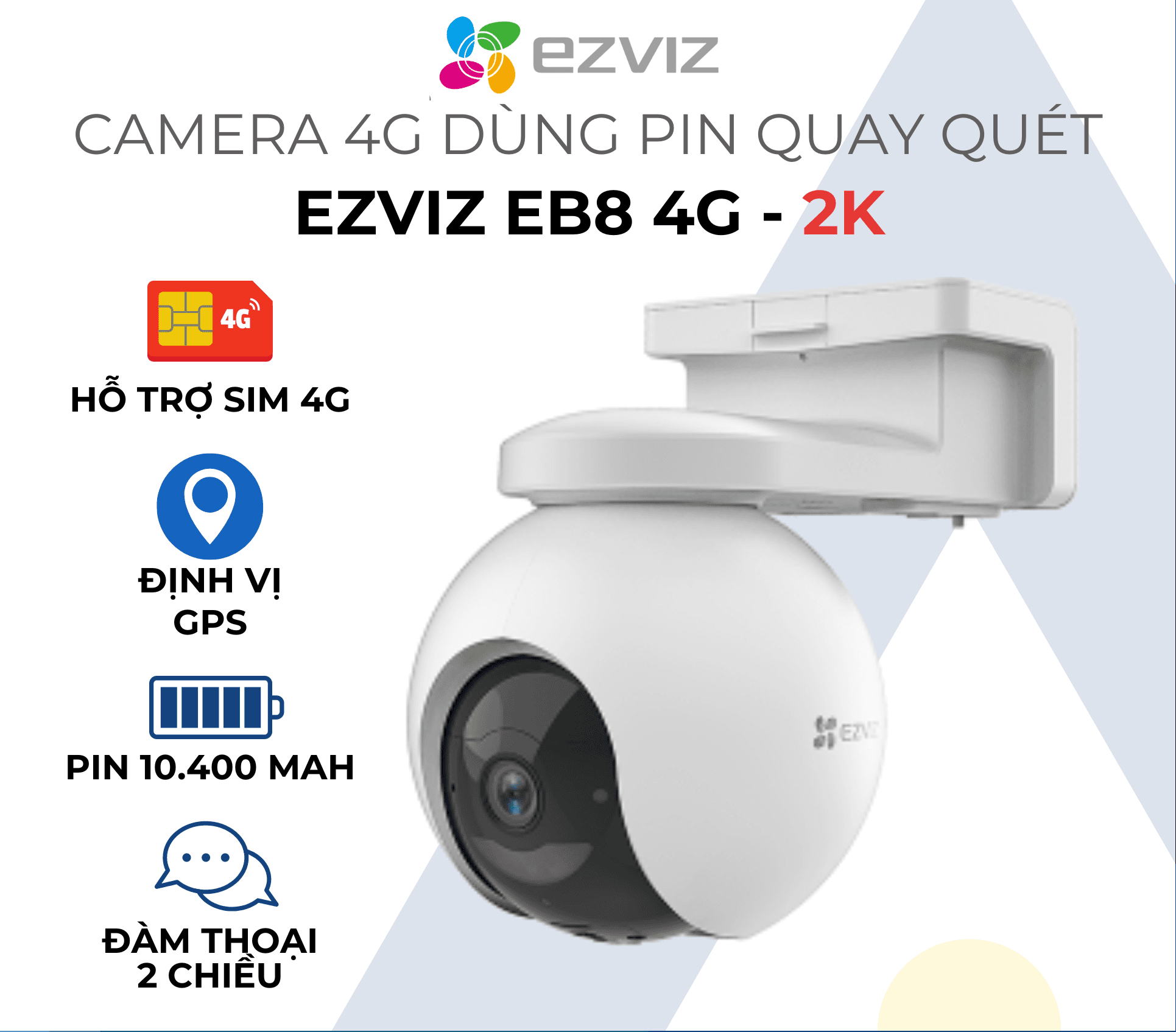 EZVIZ EB8 4G 2K