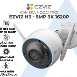 Camera wifi Ezviz CS-H3 3K 5MP vẫy tay gọi điện, đàm thoại 2 chiều