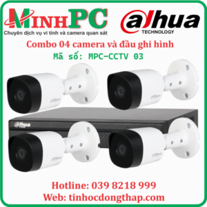 Combo camera giá rẻ cho gia đình MPC-CCTV 03 tại Cao Lãnh