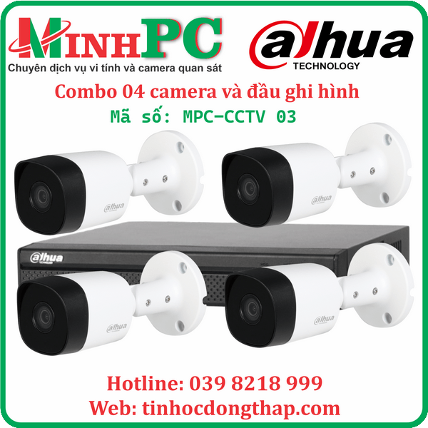 Combo camera giá rẻ cho gia đình MPC-CCTV 03 tại Cao Lãnh Combo camera giá rẻ cho gia đình MPC-CCTV 03 tại Cao Lãnh