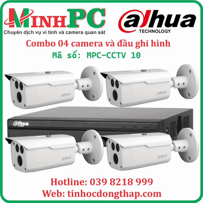 Combo camera gia đình MPC-CCTV 10