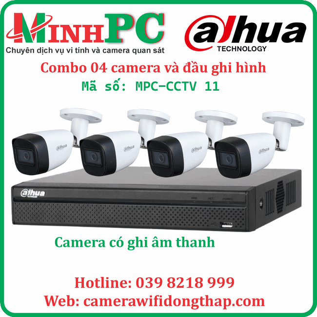 Combo camera gia đình MPC-CCTV 11