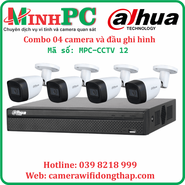 Combo camera gia đình MPC-CCTV 12
