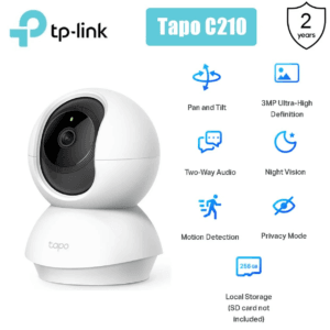 Camera wifi TP-Link Tapo C210 3MP cảnh báo chuyển động