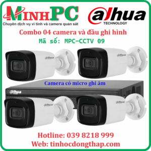 Combo camera gia đình MPC-CCTV 09 có ghi âm thanh tại Cao Lãnh