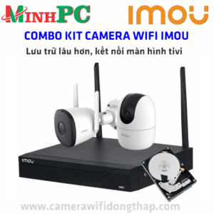 Bộ KIT 2 camera wifi IMOU (01camera trong nhà + 01 camera ngoài trời )