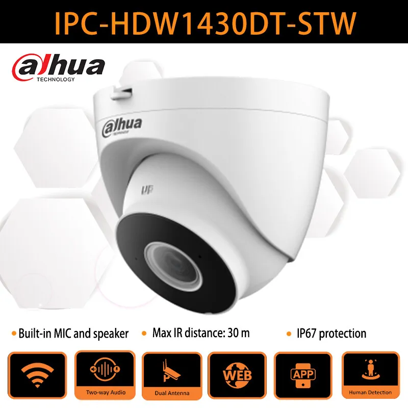 Camera IP Wifi Dahua DH-IPC-HDW1430DT-STW (4.0MP)