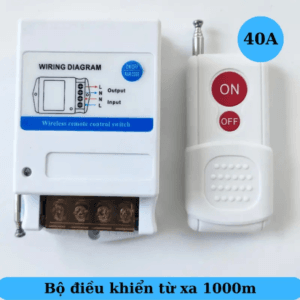 Công tắc điều khiển từ xa 40A - 1000m