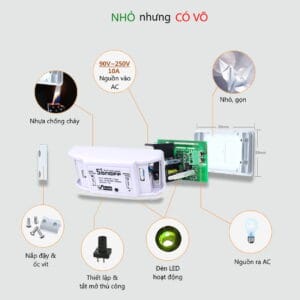 Công tắc wifi Sonoff Basic R2 1 kênh