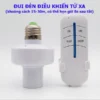 Đui đèn điều khiển từ xa xuyên tường không dây