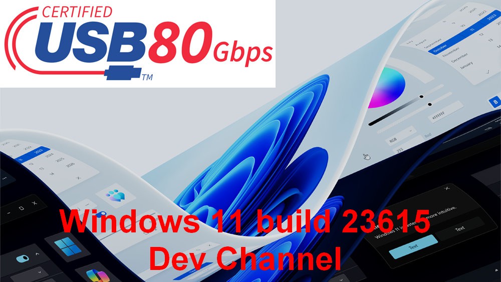 Download ISO Windows 11 build 23615 Dev Channel