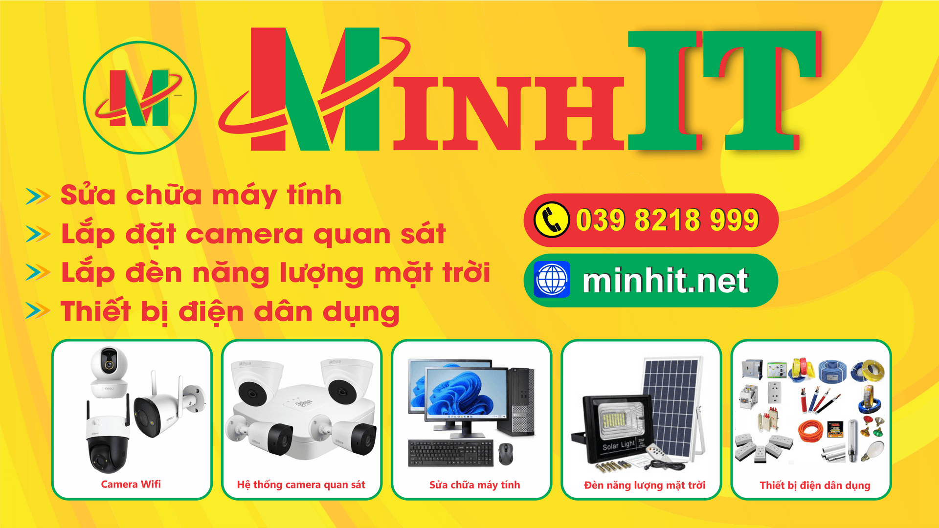 MinhIT - Cửa hàng camera wifi Cao Lãnh - Đồng Tháp