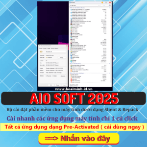 AIO Soft 2025 – Bộ sưu tập phần mềm cài nhanh cho máy tính