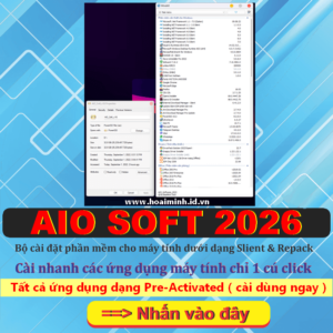 AIO Soft 2026 – Bộ sưu tập phần mềm cài nhanh cho máy tính