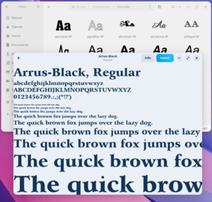 Cài đặt font chữ trên Linux